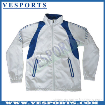Mens Polyester Windproof Tracksuit Jacket
